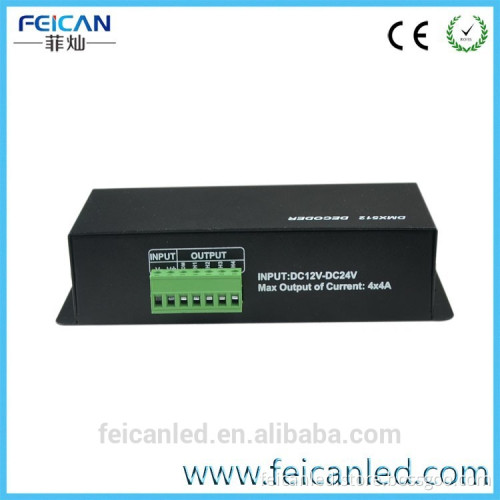 4 Channel DMX512 RGBW LED Driver